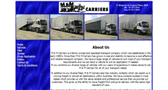 Desktop Screenshot of mmcarriers.com.au